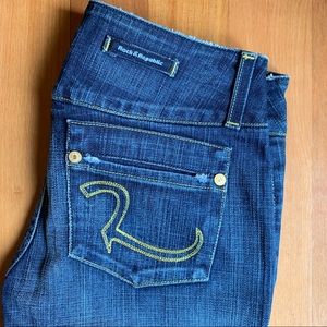 NWT! Rock & Republic Kravitz Flare Jeans